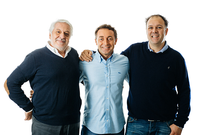 Marcello Giorgi, Andrea Bertelli e Lucio, odontotecnici